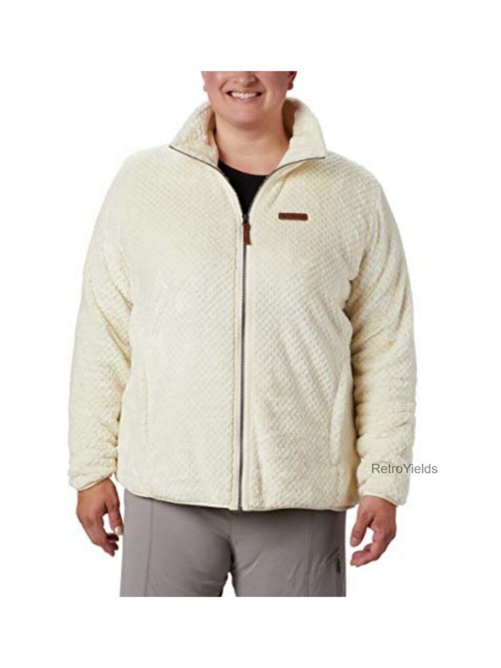 Columbia Women's Sherpa Full Zip Fleece Jacket with Pockets
